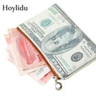 Новинка, шикарный женский кошелек, унисекс, кошелек с напечатанным изображением доллара, для женщин, монеты, Детский кошелек, мини-сумка