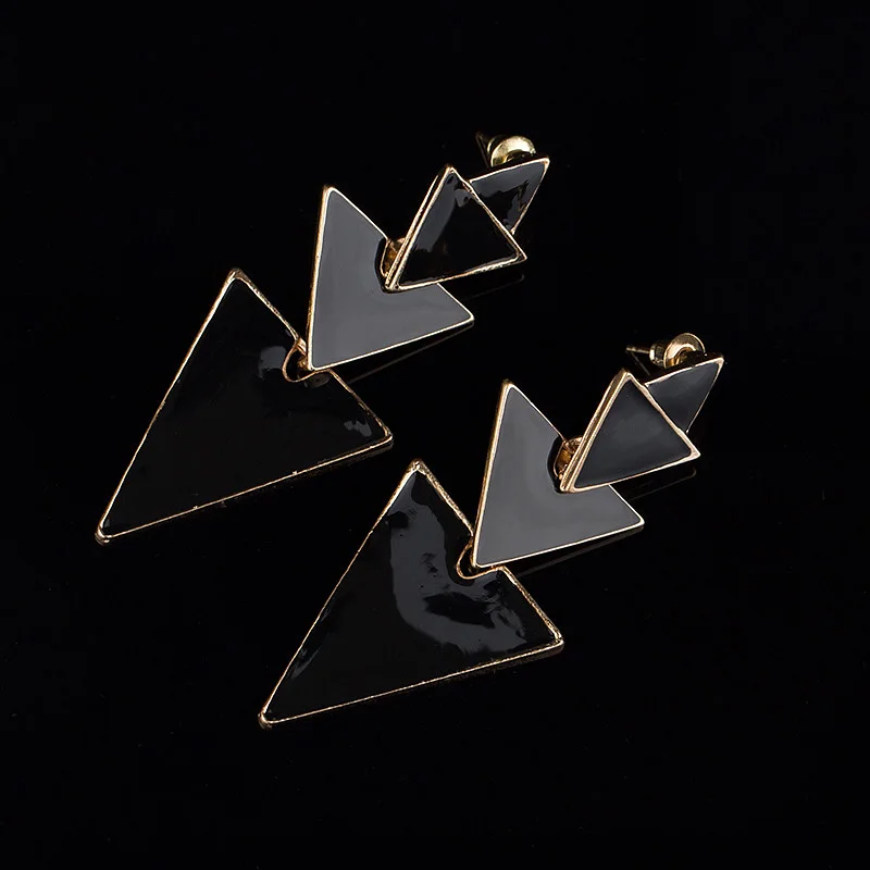 Новое поступление треугольная геометрическая нестандартная эмалированная