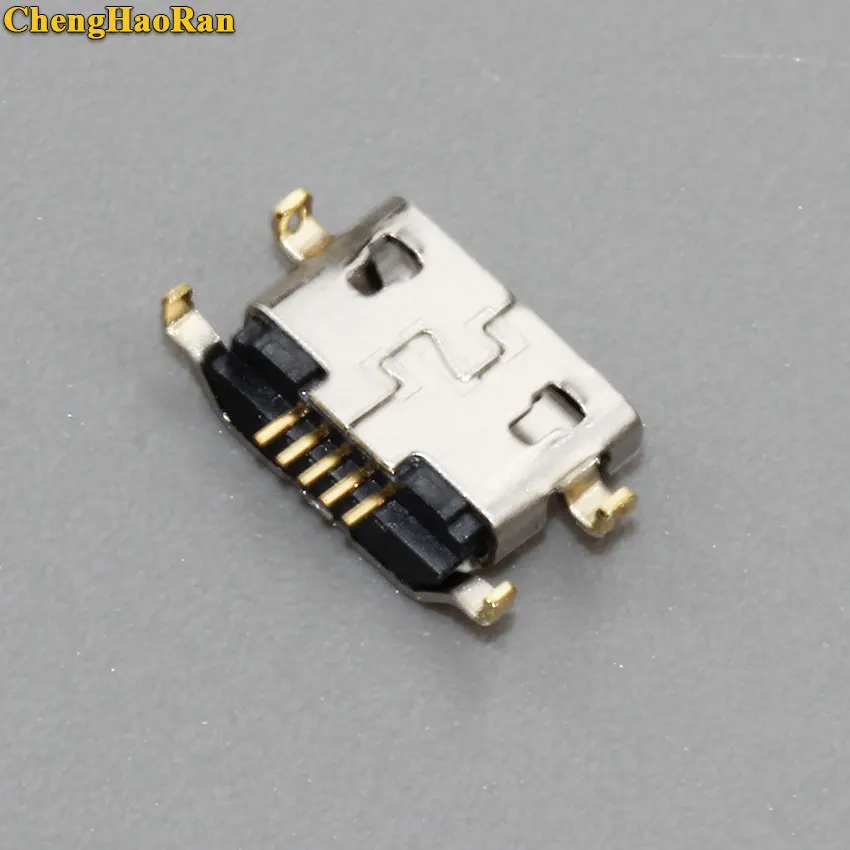 ChengHaoRan 1-10X для Alcatel 7040N 4033D OT6012 6035R One Touch Idol POP C3 micro usb разъем зарядки | Обустройство