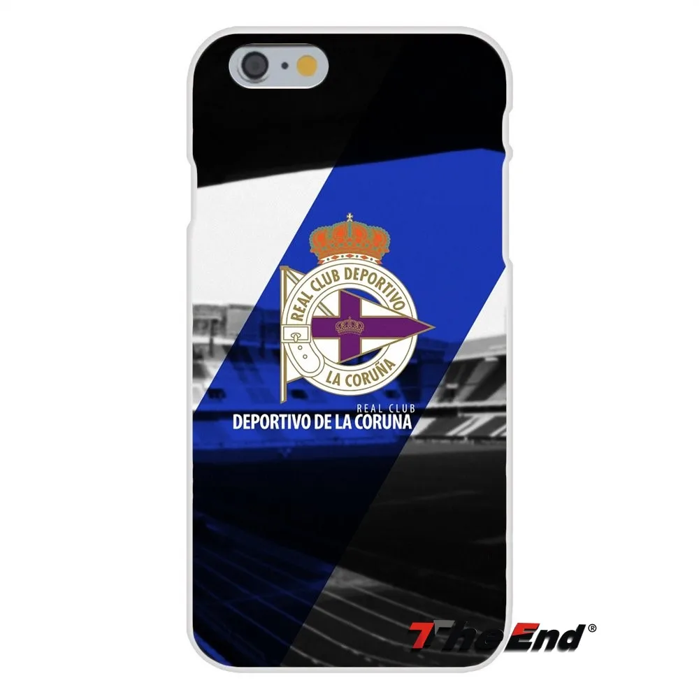 Deportivo La Coruna FC Логотип для Samsung Galaxy A3 A5 A7 J1 J2 J3 J5 J7 2015 2016 2017 Мягкий силиконовый чехол |