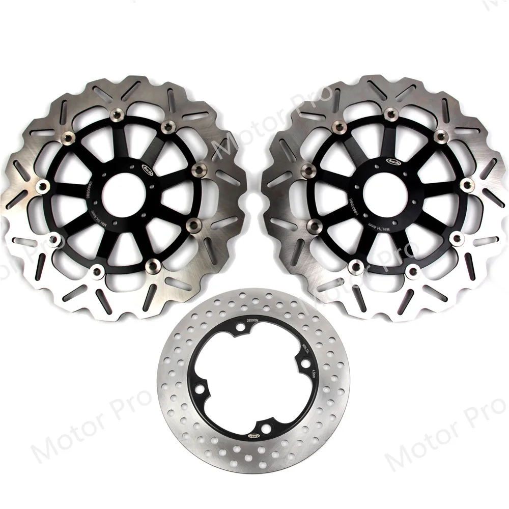 

For Honda VTR F FIRESTORM 1000 1997 - 2007 Front Rear Brake Disc Disk Rotor Kit Motorcycle VTR1000F 1998 1999 2000 2001 2002