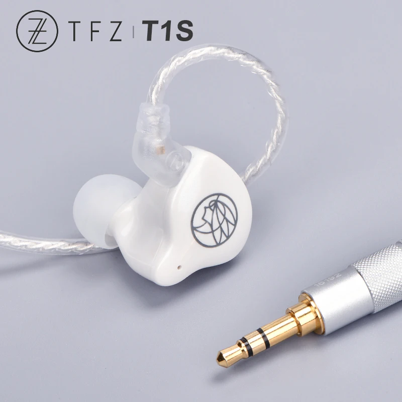 Наушники вкладыши TFZ T1S T1SM Hi Fi с динамическим драйвером и монитором наушники 3 5 мм