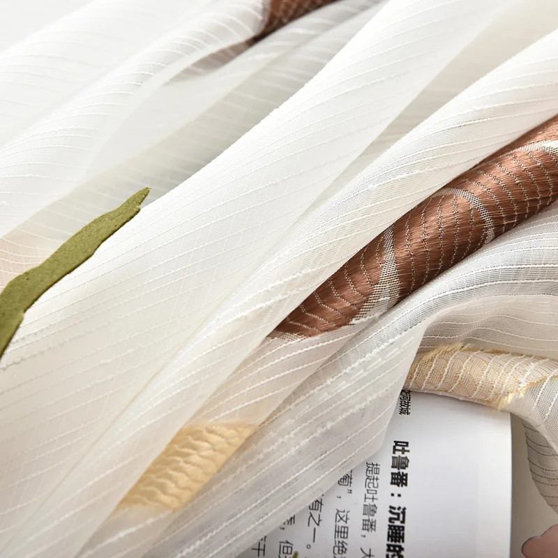 Rod home вуаль кафе текстиль занавески окна готовые римские обработки сделанные