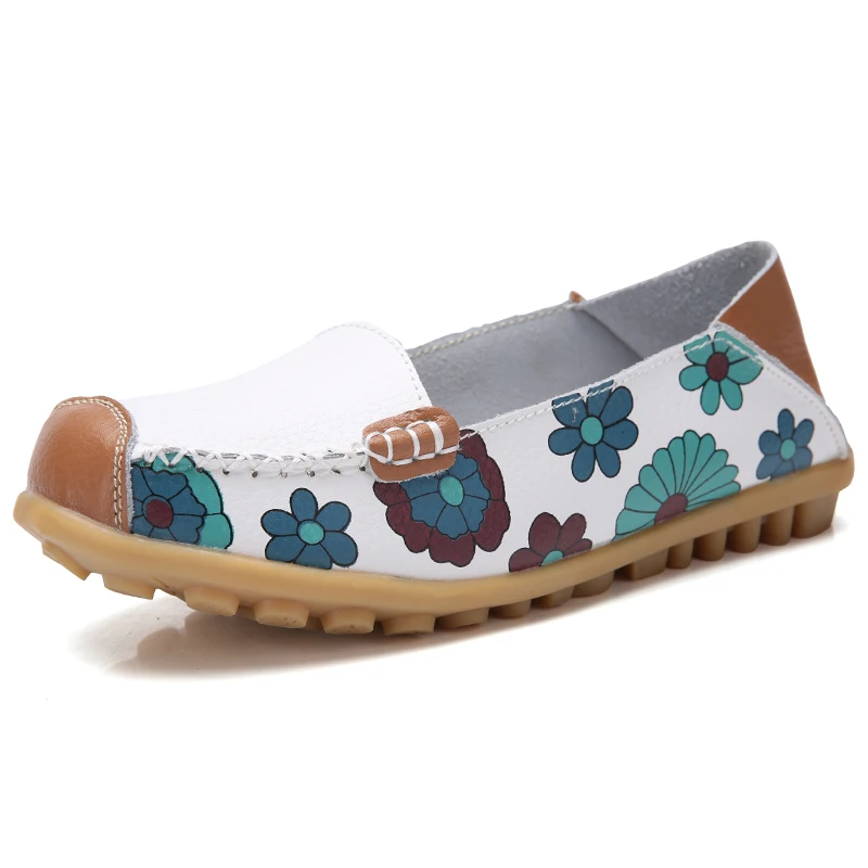white loafers shoe Ультра-женские лоферы; кроссовки без застежки; мужская обувь на плоской подошве; износостойкие женские мокасины; повседневные лоферы; цвет черный, белый; Размеры 35-42 - Цвет: white loafers shoe