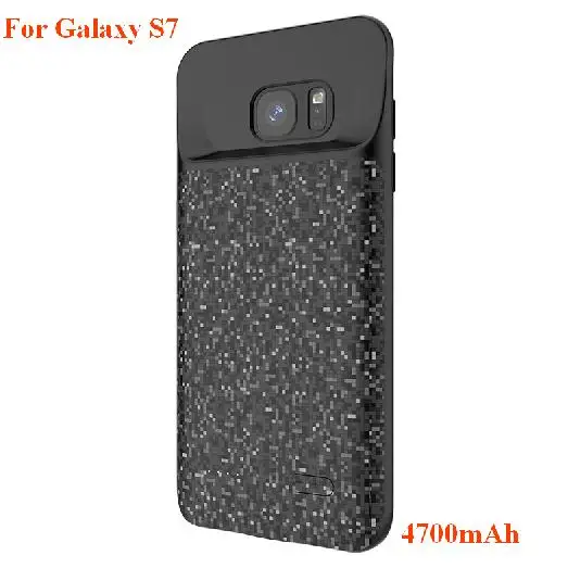 For Samsung S7 4700 мАч/5000 мАч чехол для внешнего резервного зарядного устройства для samsung Galaxy S7 S7 Edge power Bank чехол для зарядки аккумулятора - Цвет: For Samsung S7