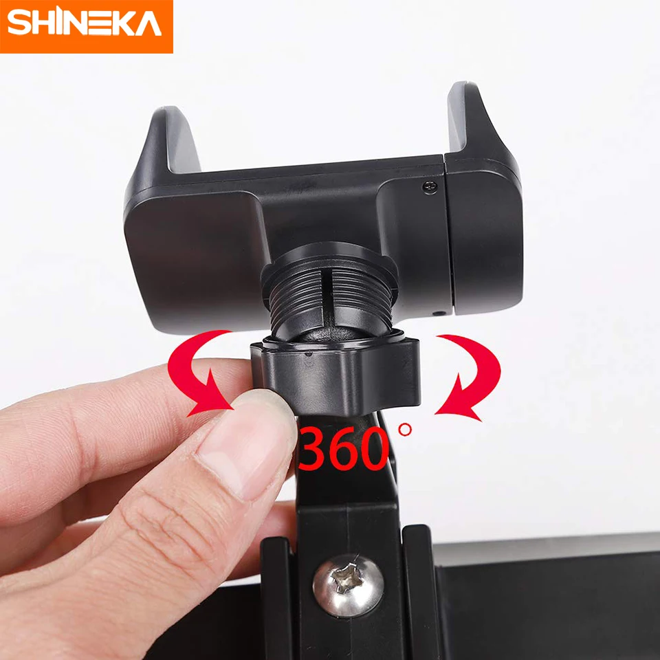 Держатель для телефона SHINEKA Ford F150 2015 + универсальный 360 градусов ABS декоративные