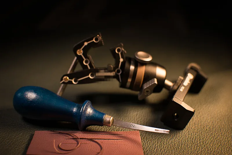 Профессиональный инструмент для кожевенного ремня с острым краем ремесла сделай