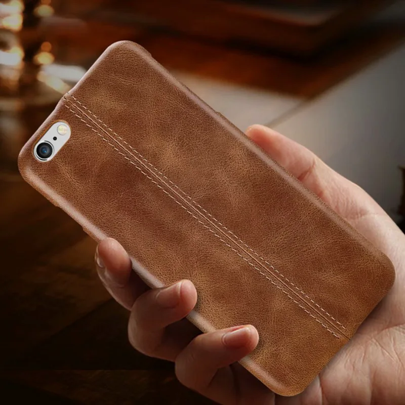 Чехол-накладка из натуральной воловьей кожи для iPhone XR XS Max X 10 | Мобильные телефоны