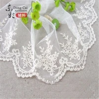 15yards9 5cm high quality white lace ribbon for decoration embroidery lace for diy sewing crafts wedding dressing accessories