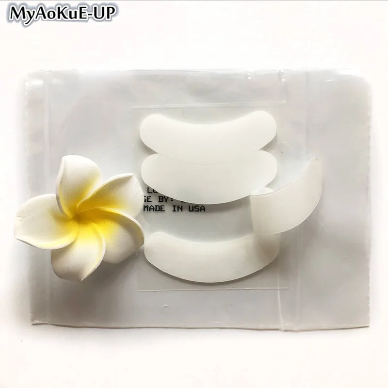 Супертонкая силиконовая Подушечка для наращивания ресниц 25 упаковок гладкая