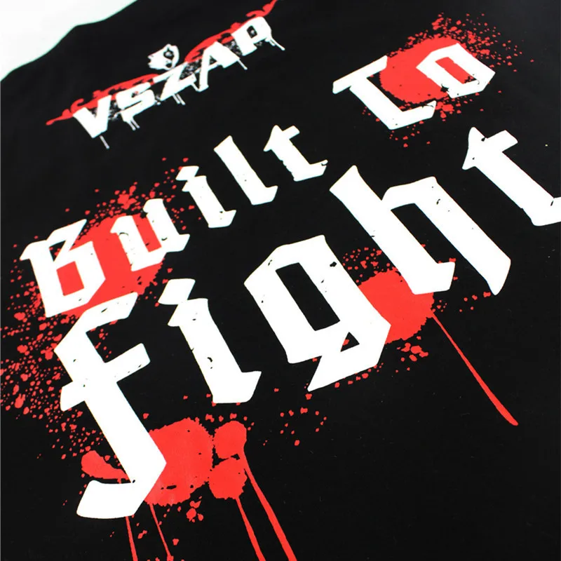 Футболка VSZAP fighting muay Thai tiger с коротким рукавом костюм для боевых искусств ММА