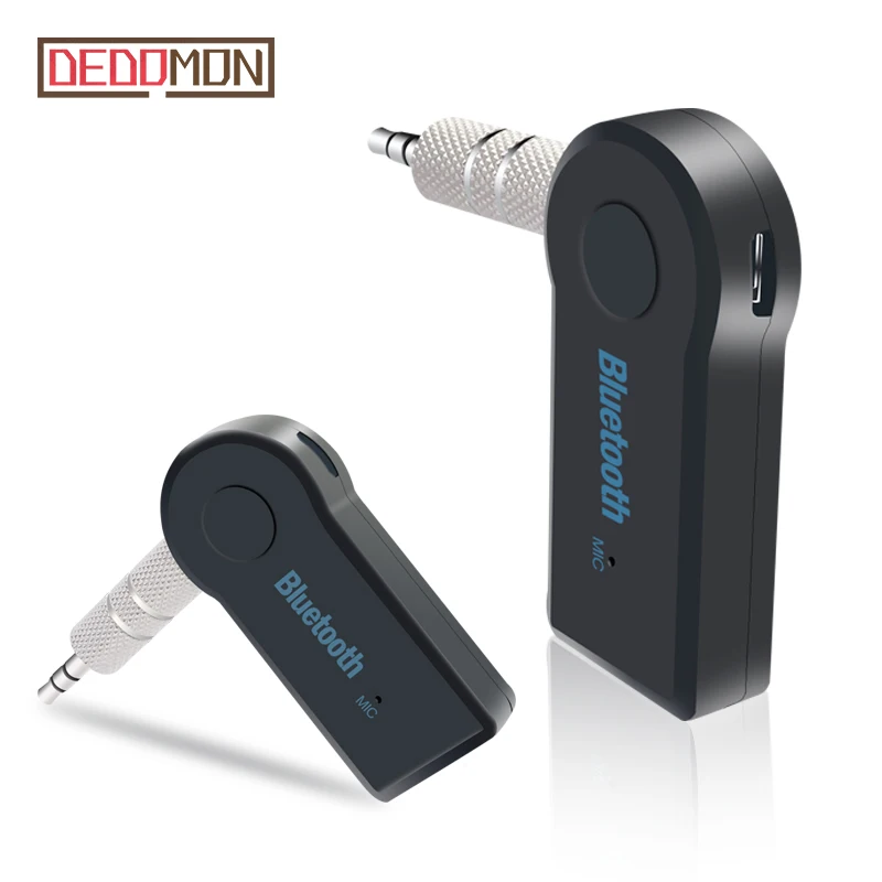 Мини Bluetooth аудио приемник Bluetooth передатчик 3,5 мм разъем для громкой связи Bluetooth автомобильный комплект музыкальный адаптер Bluetooth Автомобильный AUX