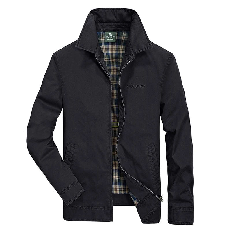 

Man's Coat Army Jacket Casual Fashion Solid Slim Men Spring Autumn Jacket Casaco Masculino Clothing Jacket 4xl Coat men clothing