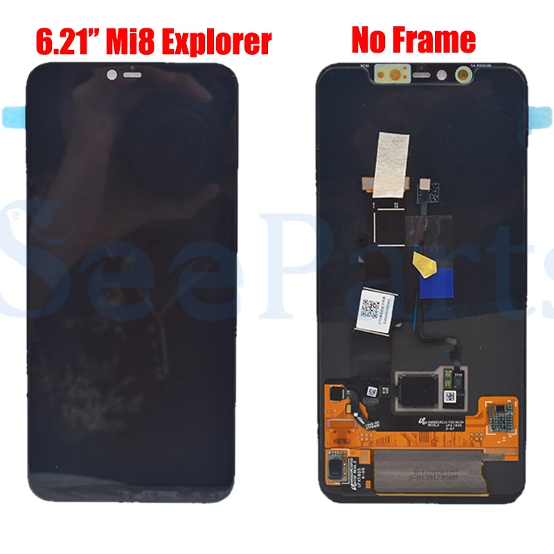Super Amoled ЖК дисплей для Xiaomi Mi8 Explorer дигитайзер сенсорный экран Замена 8 xiaomi MI SE