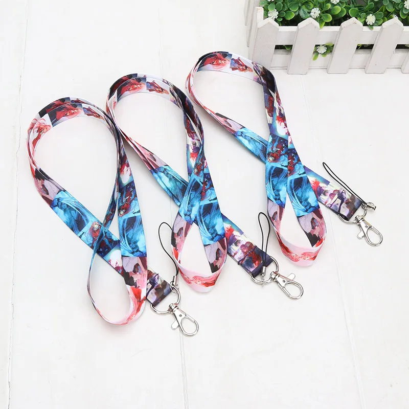 44 см аниме DARLING в FRANXX Хиро 02 ноль два сатин шнур Rope Chain пластиковая фигурка героя