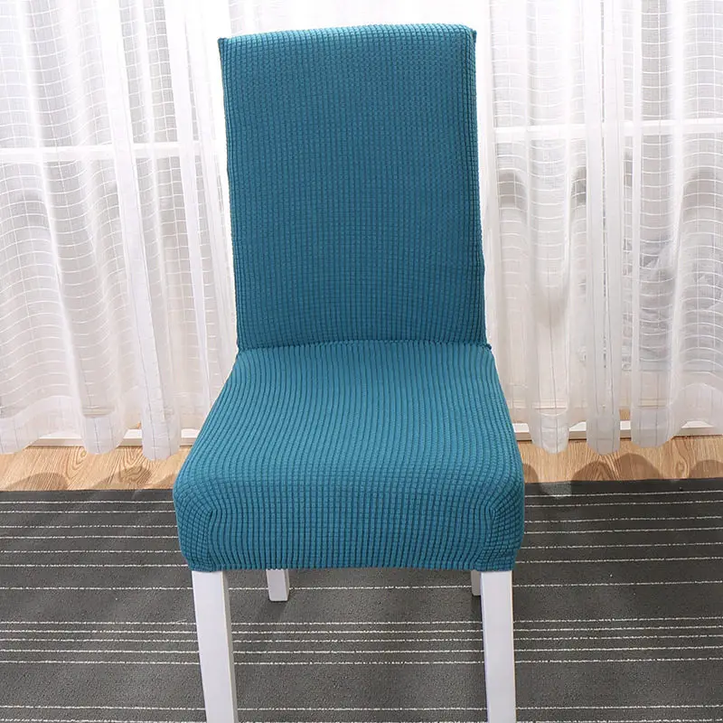 color 1 size M 2 шт. Европейский теплый чехол для стула для столовой Съемный Анти-грязный кухонный Чехол для стула Пастораль гостиничный Чехол для стула чехол для сиденья - Цвет: color 1 size M