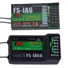 Оригинальный приемник Flysky FS-iA6 6CH, 6-канальный приемник с дистанционным управлением,  i4 i6 i10 GT2E GT2F GT2G передатчик, 1 шт.