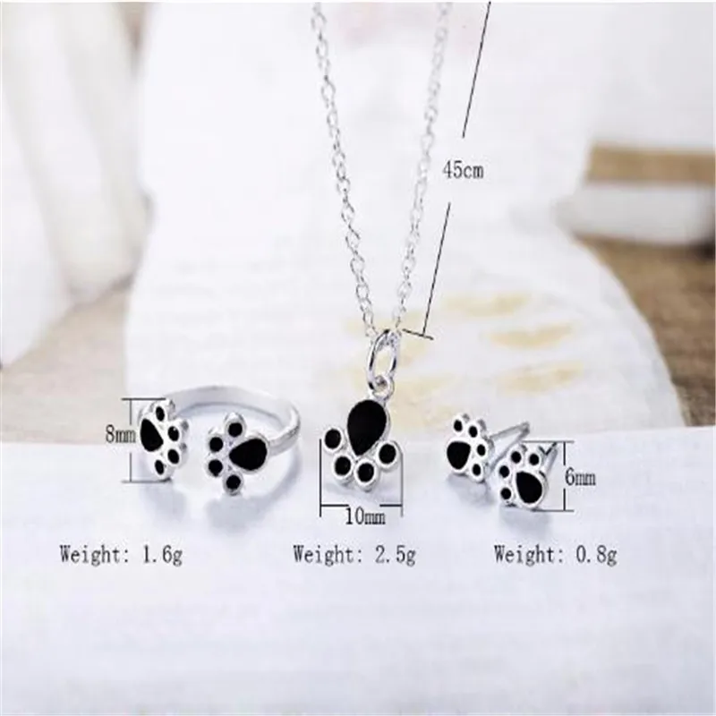 Новинка модное ожерелье из стерлингового серебра 925 пробы с милым котом в форме