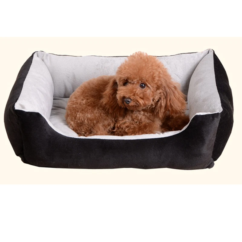 Кровать для питомца собаки теплый дом мягкий материал гнездо осень и зима теплая