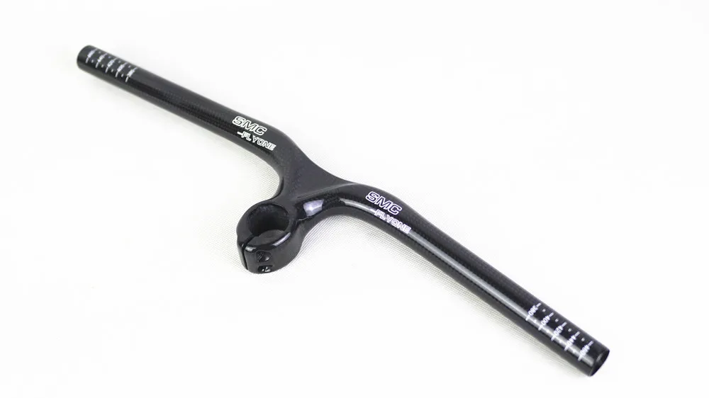 SMC-FLYONE New Carbon Handlebar Integrated with Stem 60mm For Push Kid's Bike 120g Lightweight Balance Bike kokua/puky