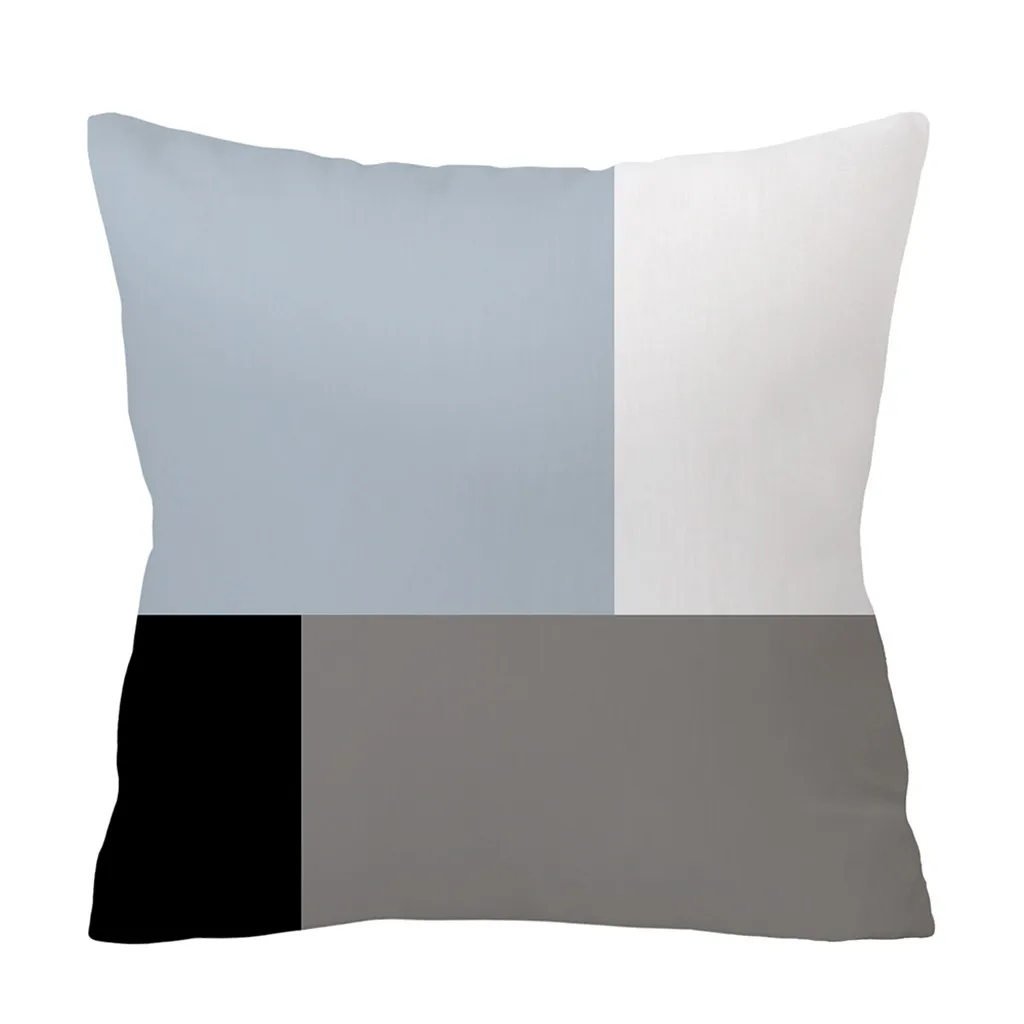 4 шт. модный серый наволочка для дивана автомобиля на талии подушки домашний