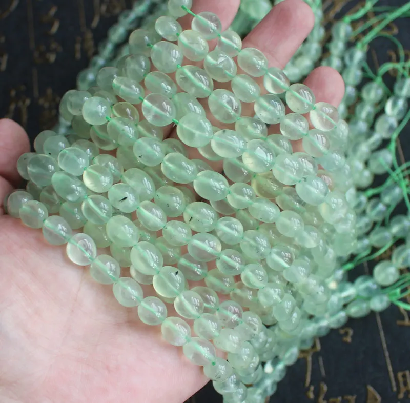 

Natural 6-9mm Green Garnet Irregular beads 15inch per strand , DIY Jewelry Making !We provide mixed wholesale for all items!