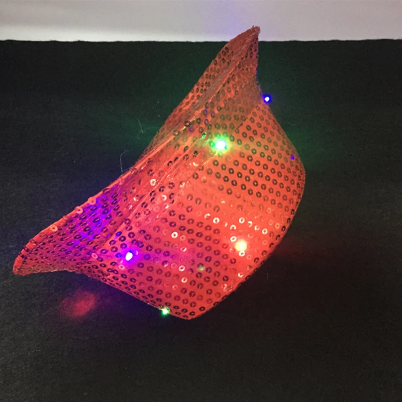 5 шт./лот мужские и женские светодиодные светящиеся колпачки хит продаж новая