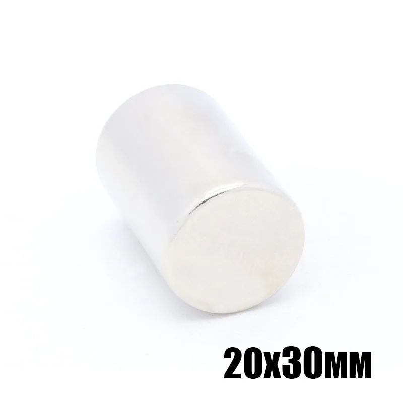 

2Pcs 20x30 mm Neodymium Magnet Permanent N35 NdFeB Super Strong Powerful Small Round Magnetic Magnets Disc 20mm x 30mm