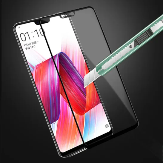 9D Защитное стекло для OPPO R15 R15X PRO защитная пленка из закаленного стекла | Мобильные