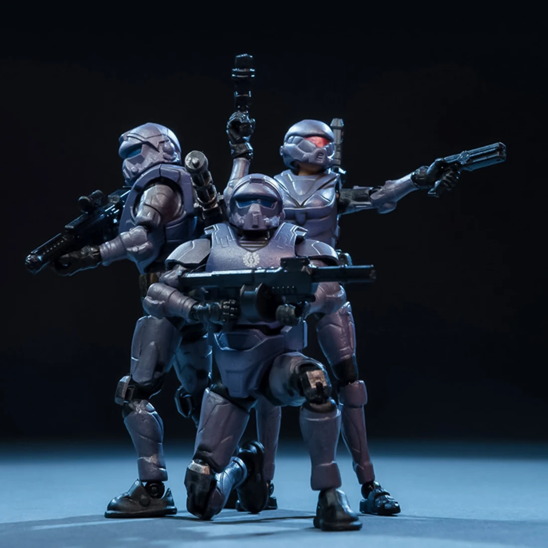 7,6 см маленький солдат Модель 3D Сборка Съемная солдатская модель DIY ствол игрушка-новая стальная езда Чилийская команда