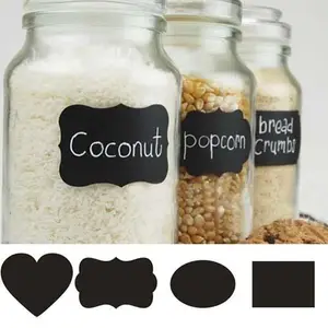 96 шт., красивые Стикеры для черной доски, бороды, сердца