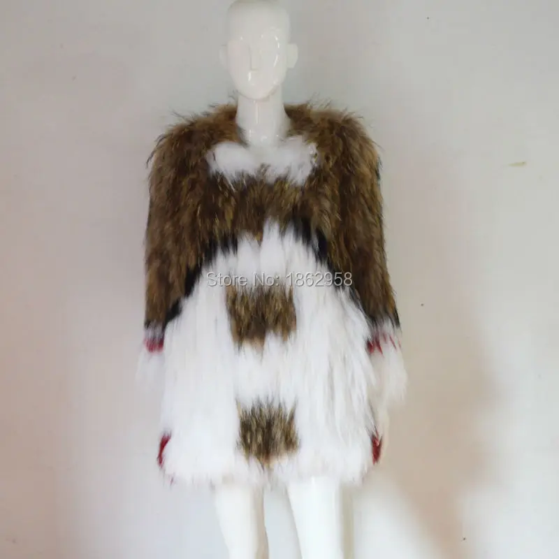 Шуба женская из натурального меха енота зимняя шуба SJ045|raccoon fur coat|fur fashion storiesfur story |