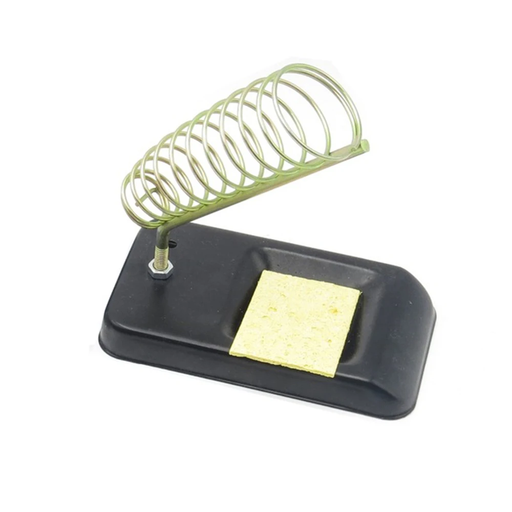 

Soldering Iron Support Stand Station Metal Base Rectangle Stand Holder Base Support Station Safety Protecting Base