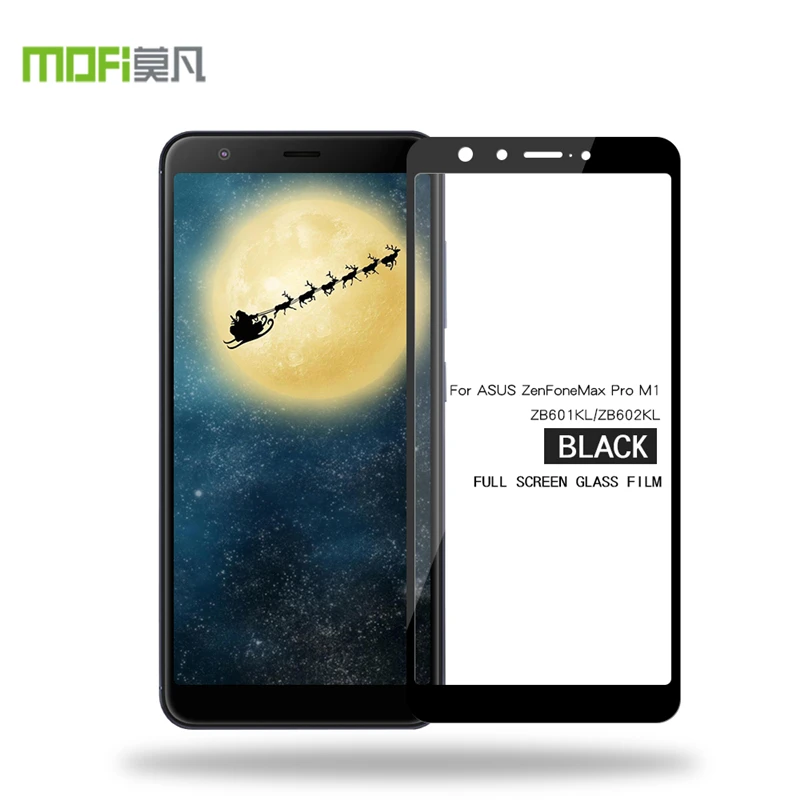 MOFi для ASUS Zenfone MAX PRO M1 ZB601KL закаленное стекло 2.5D полное покрытие Закаленное пленка