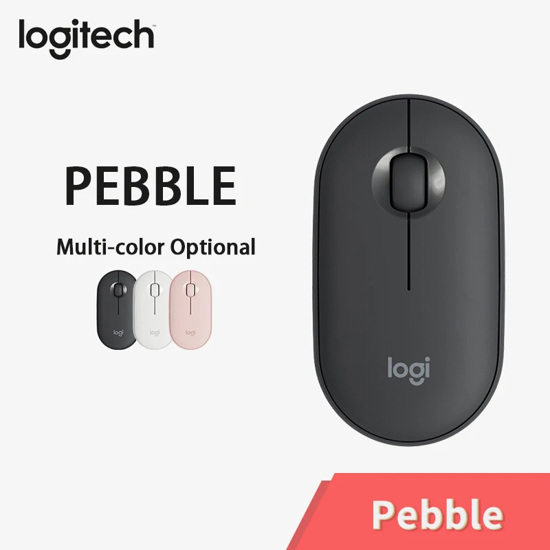 Производитель отремонтирован: Logitech PEBBLE Bluetooth мышь Бесшумная беспроводная тонкая