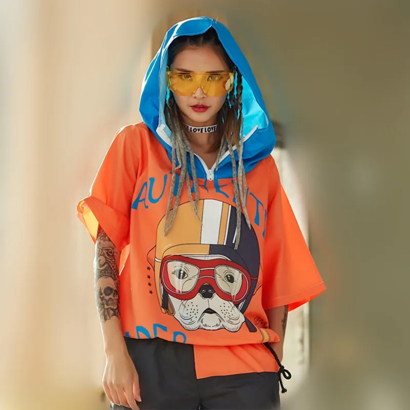 Женская толстовка с капюшоном и молнией в стиле Харадзюку|harajuku sweatshirt|sweatshirt topshoodie