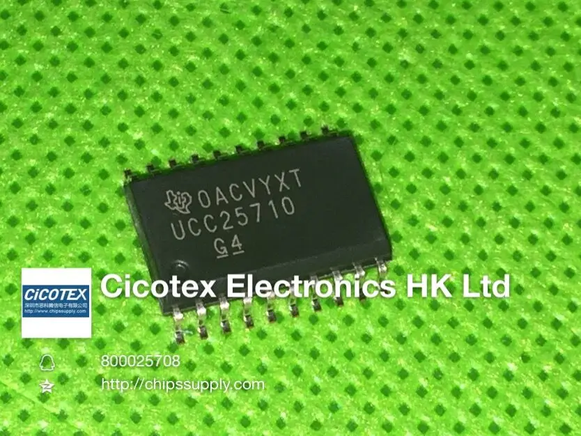 

5 шт./лот UCC25710DWR SOIC-20 IC Светодиодный драйвер автономный тусклый 20soic UCC25710 G4