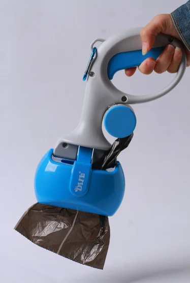 Pet Scoopers Picker 2 в 1 зажим туалет с мешок для сбора мусора от домашних животных удобный