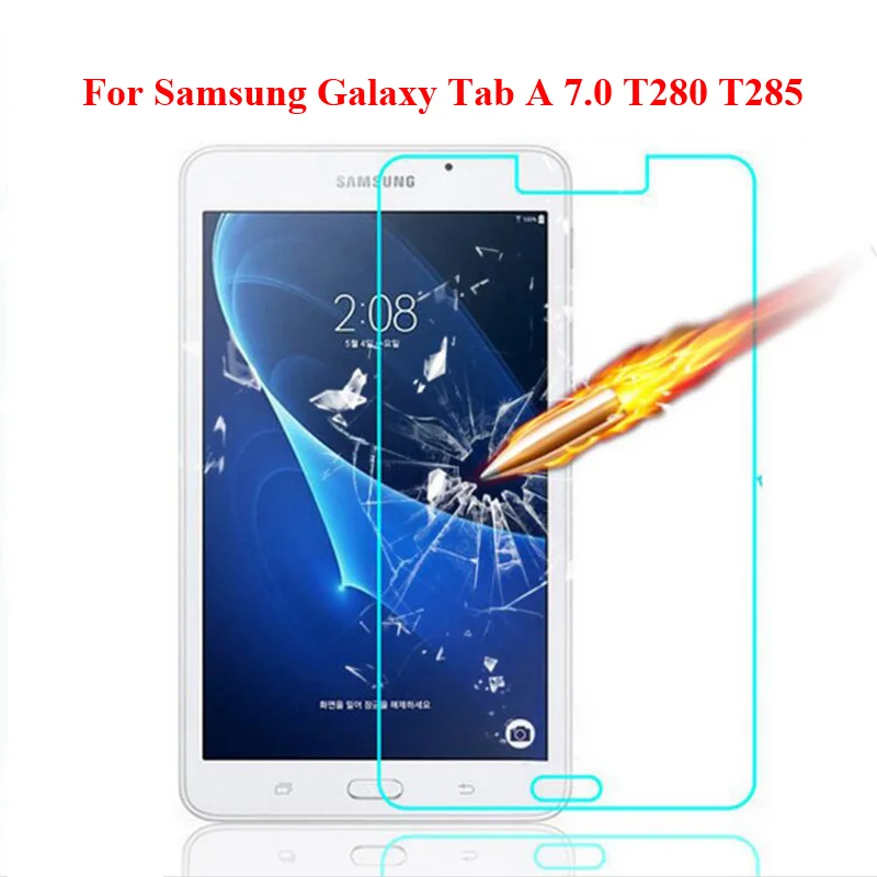 Закаленное стекло для Samsung Galaxy Tab A 9. 0 T280 T285 Защитная пленка экрана A6 7 дюймовая