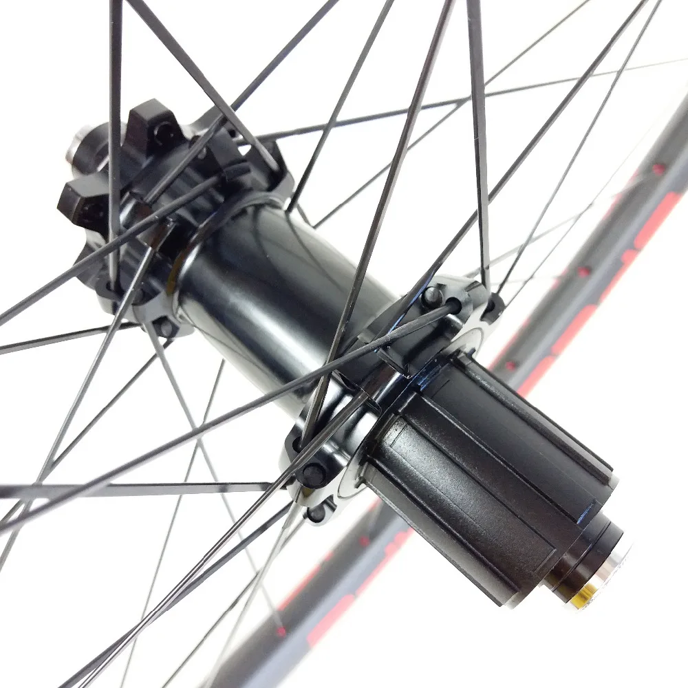 1550g 29er MTB XC 30 мм бескамерная карбоновая колесная пара повышающая прямая Тяговая