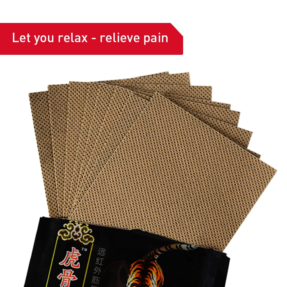 

48Pcs/6Bags Tiger Balm Medical Plaster Rheumatoid Arthritis Joint Pain Back Neck Chinese Herbal Pain Relief Patch Sticker D1546