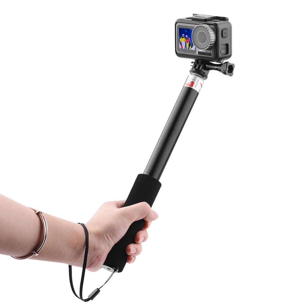 Палка для селфи телескопическая штанга телефона адаптер DJI OSMO GoPro Hero Camera JR