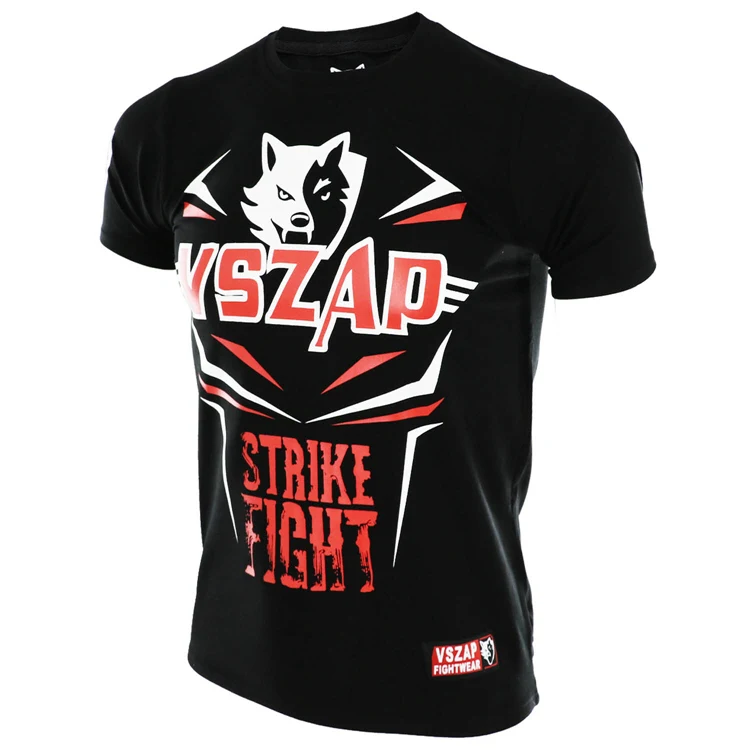 VSZAP футболка с коротким рукавом для тренировок и боевых искусств