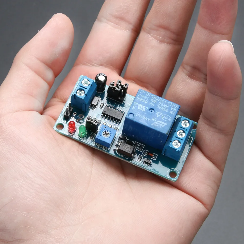 Реле задержки 12 В постоянного тока включение/отключение времени