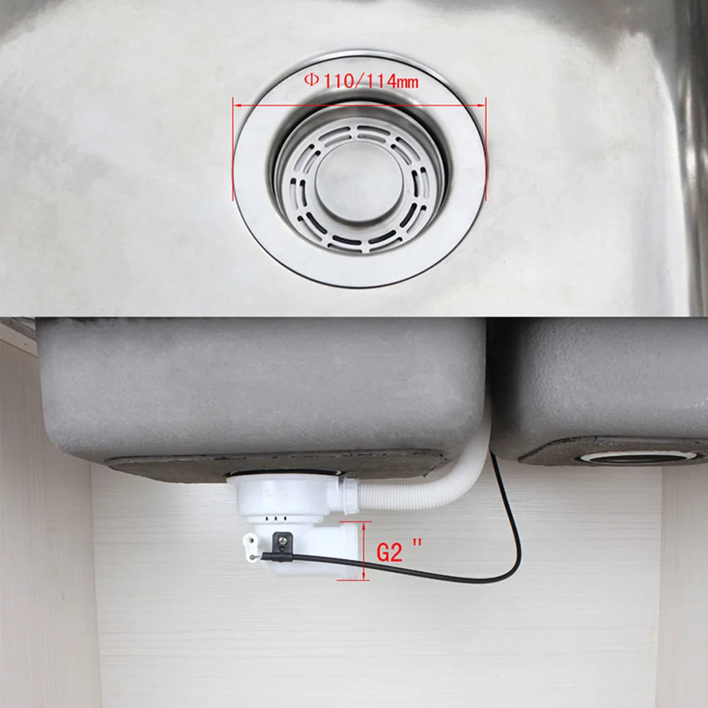 Talea Кухня раковина сливная система с проводным контроллером боковая