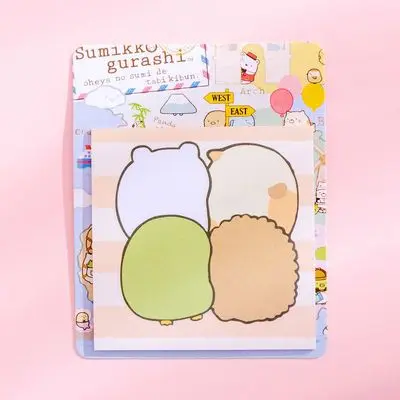Kawaii Сумико гураши липкие Примечания школьная Памятка коврик милые канцелярские принадлежности планировщик студента DIY N Times блокнот Papeleria Escolar - Цвет: 6