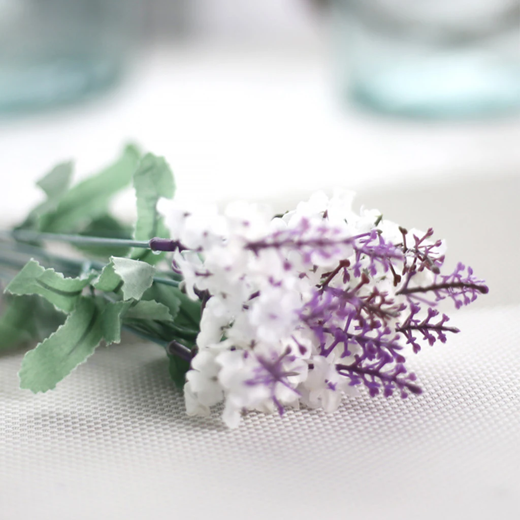 Искусственный цветок шелковые цветы домашний лаванды декоративные