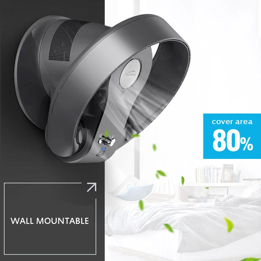 Ультра тихий бесскоростной безпузырьковый вентилятор для дома рабочего стола