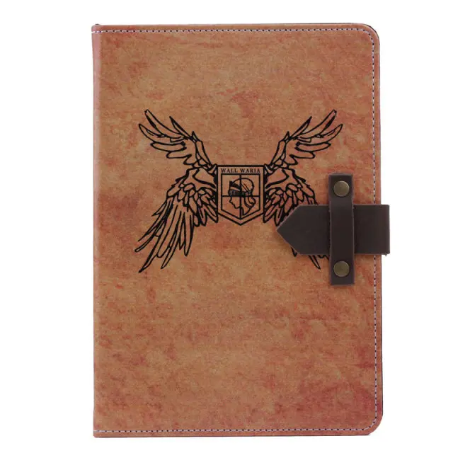 Original Attack On Titan Pattern Design Tablet Flip Case With Stand For Apple iPad 5 Air New Free Shipping | Компьютеры и офис