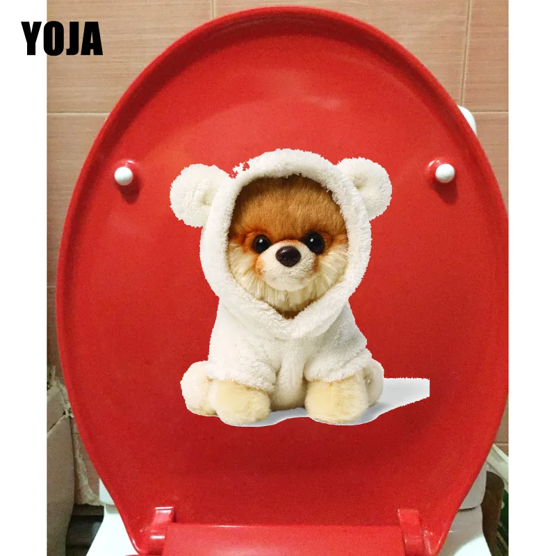 YOJA 17 3*18 5 см милый щенок мультфильм наклейка на стену украшение для дома комнаты